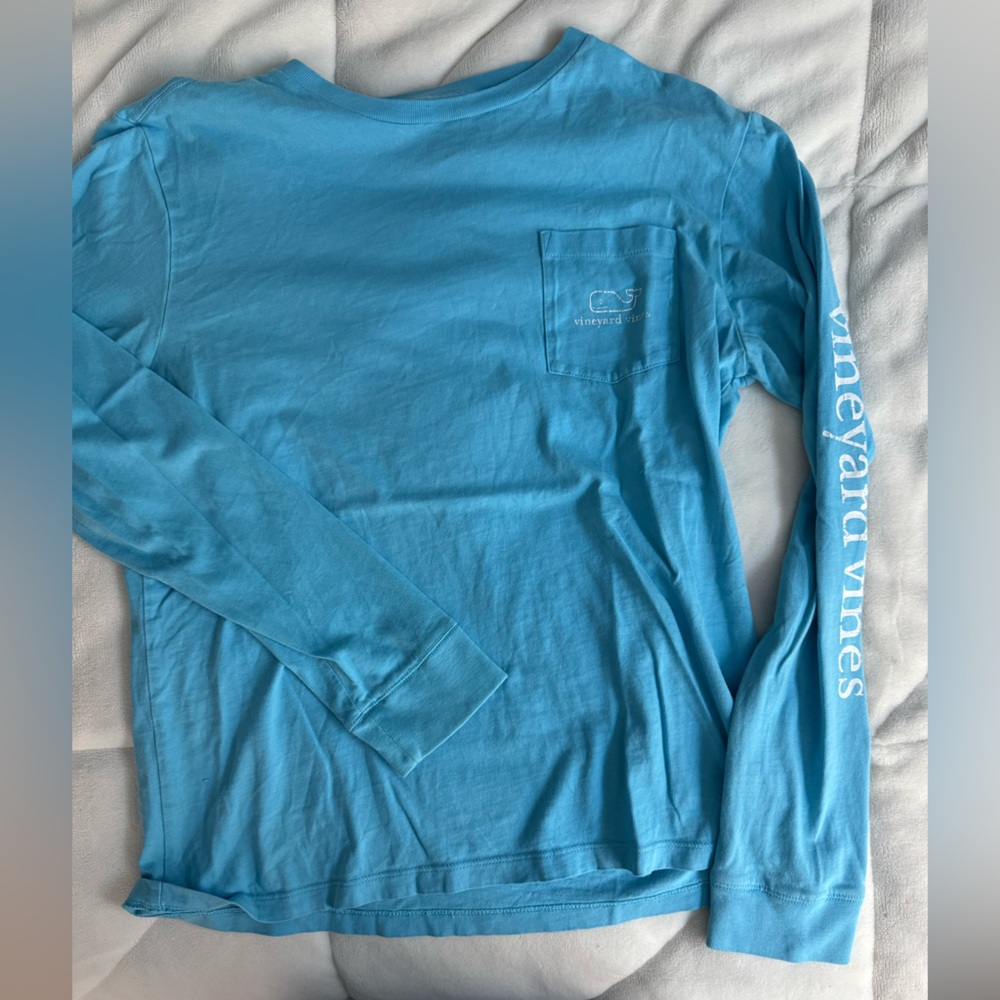 Vineyard Vines Blue Long Sleeve Tee